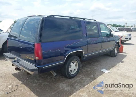 1999 Chevrolet Suburban 1500 Lt from USA, damaged, VIN 3GNEC16R0XG228425
